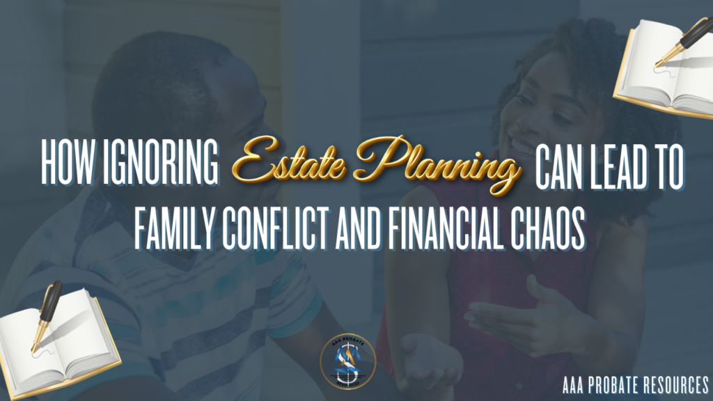 estate planning to prevent family conflict